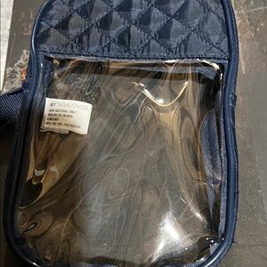 Givvy Blue Quilted Men's Bag